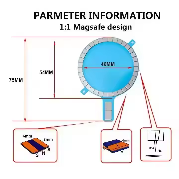 wireless charger magnet factory